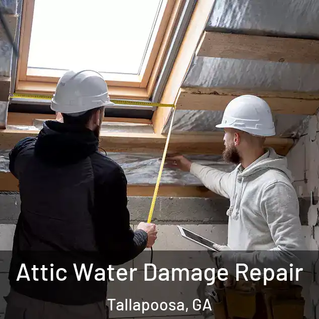  Attic Water Damage Repair Tallapoosa, GA