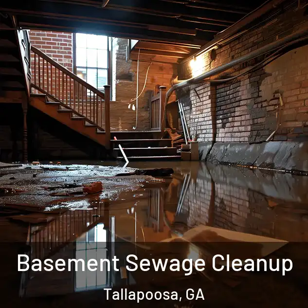  Basement Sewage Cleanup Tallapoosa, GA