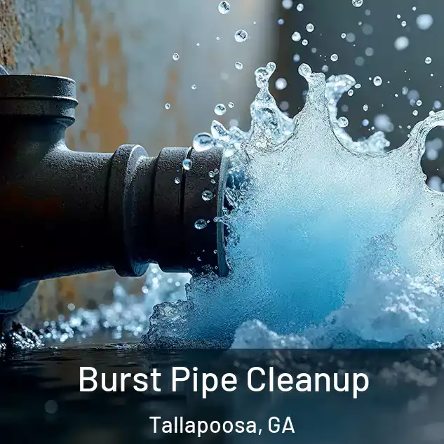  Burst Pipe Cleanup Tallapoosa, GA