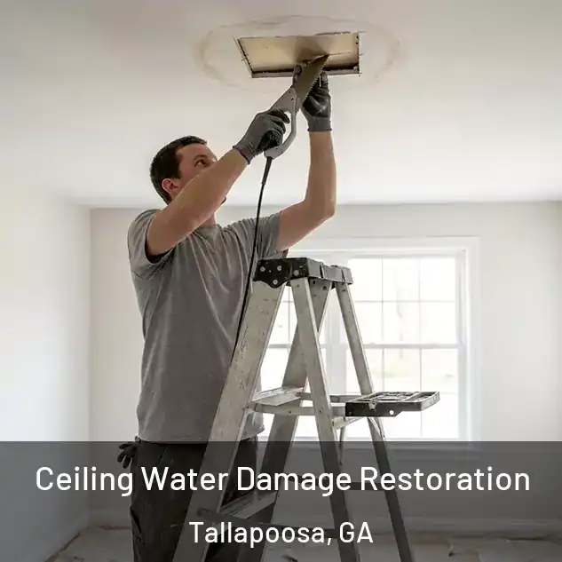  Ceiling Water Damage Restoration Tallapoosa, GA