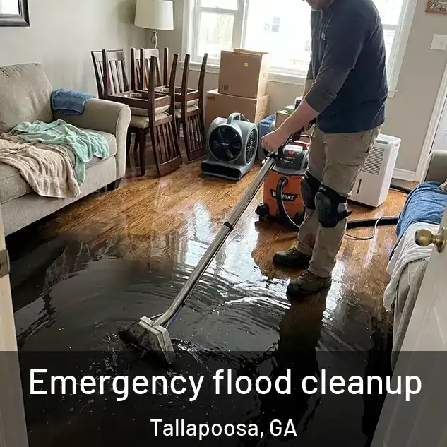  Emergency flood cleanup Tallapoosa, GA