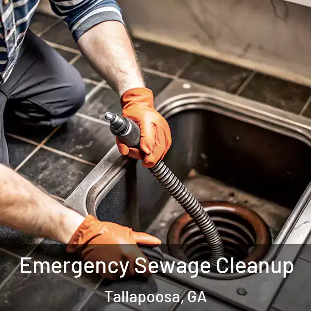  Emergency Sewage Cleanup Tallapoosa, GA