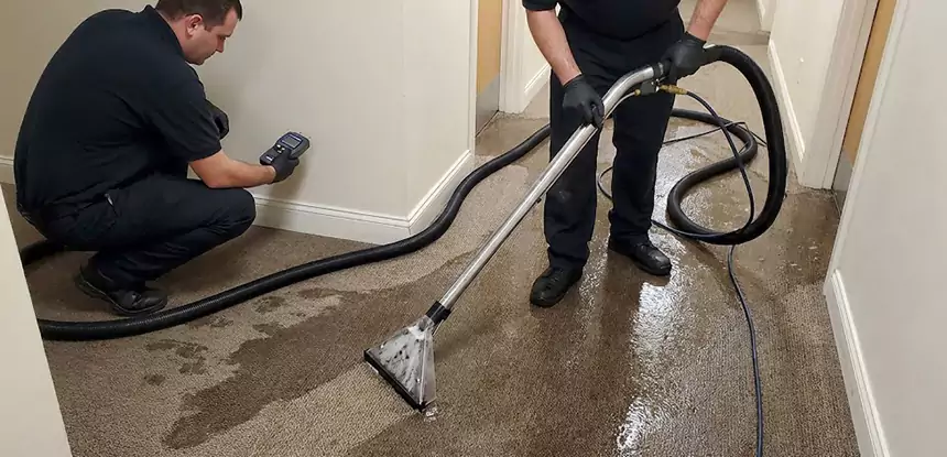 Basement Flooded Carpet Soaked Recovery in Tallapoosa