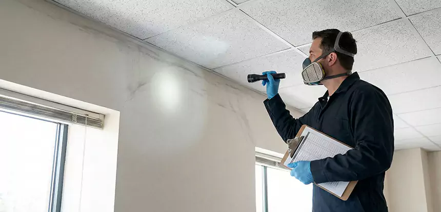 Ceiling Water Damage Inspection in Tallapoosa