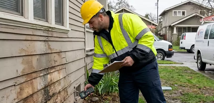 Water Damage Exterior Wall Tallapoosa