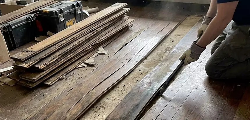 Wood Veneer Water Damage Repair Tallapoosa