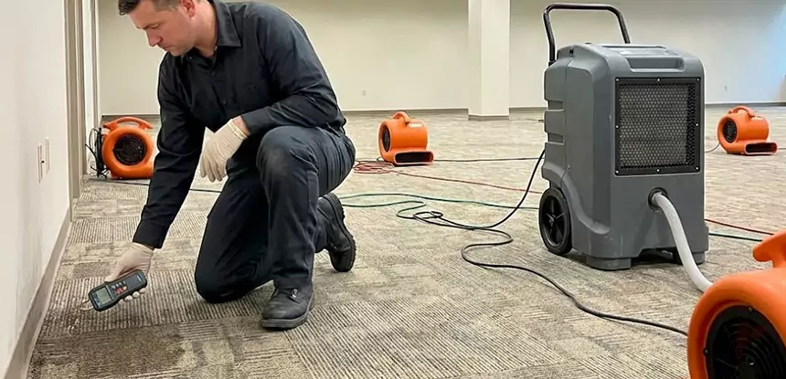 Drying Carpet Padding After Flood in Tallapoosa