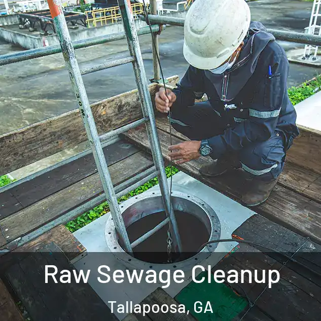  Raw Sewage Cleanup Tallapoosa, GA