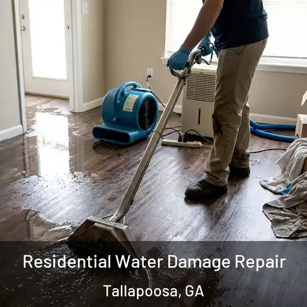  Residential Water Damage Repair Tallapoosa, GA