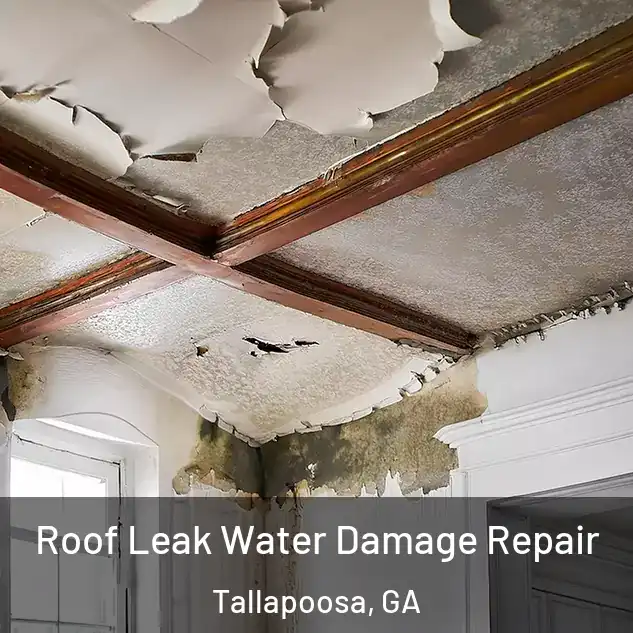  Roof Leak Water Damage Repair Tallapoosa, GA