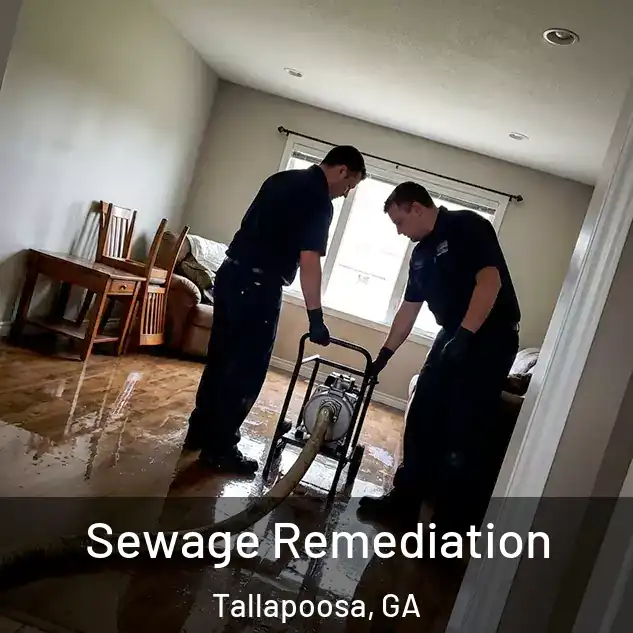  Sewage Remediation Tallapoosa, GA