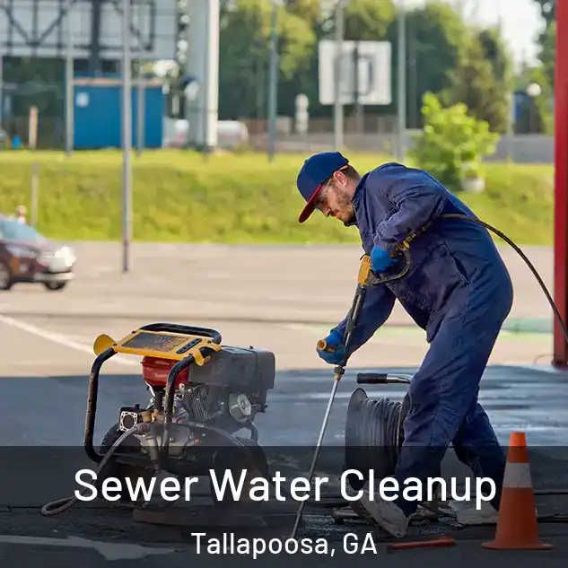  Sewer Water Cleanup Tallapoosa, GA